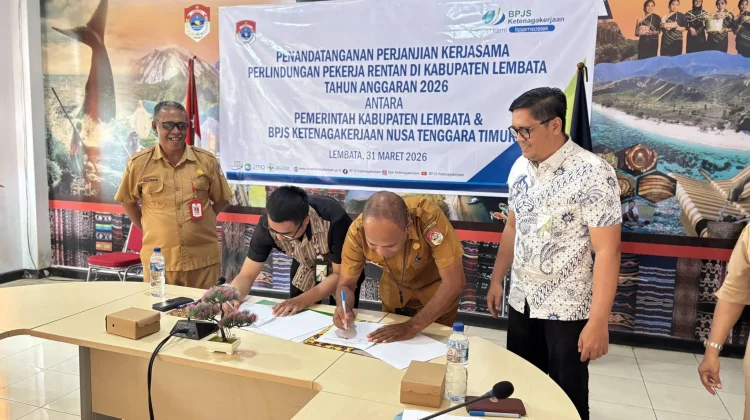 Pemkab Lembata Gandeng BPJS Lindungi Pekerja Rentan