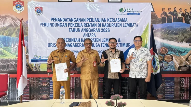 Pekerja Rentan Lembata Kini Dapat Perlindungan BPJS Ketenagakerjaan