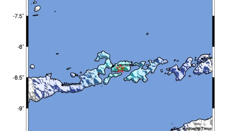 Lembata–Flotim Diguncang Gempa Beruntun, Getaran Capai Manggarai
