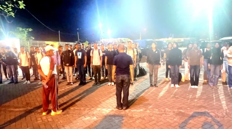 60 Casis Polri Asal Nagekeo Resmi Diberangkatkan ke Kupang