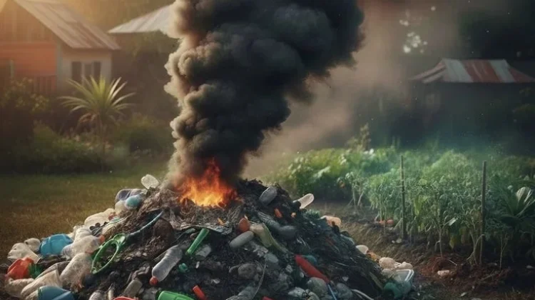 Kebiasaan Bakar Sampah Perlu Dihentikan Demi Lingkungan dan Kesehatan Warga