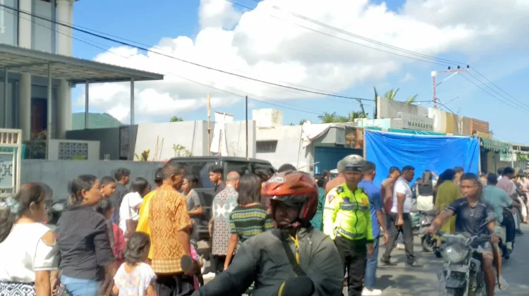 Pengamanan Misa Minggu di Gereja Puurere Berjalan Aman