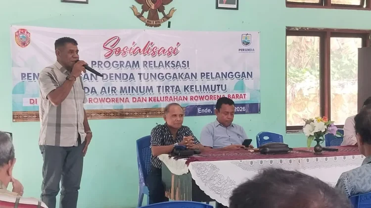 Perumda Tirta Kelimutu Hapus Denda Tunggakan Air