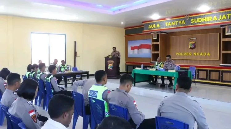 Kapolres Ngada Buka Pelatihan Fungsi Teknis Kepolisian