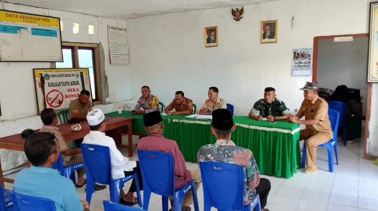 Babinsa Kawal Mediasi Sengketa Tanah di Pota, Jalur Damai Diutamakan