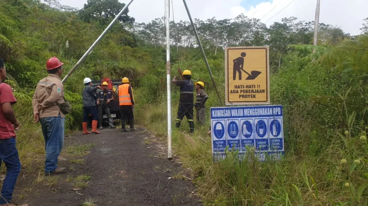 Jalan Akses PLTP Ulumbu 7,2 Km Mulai Dibangun Hubungkan Desa Ponggeok-Wewo