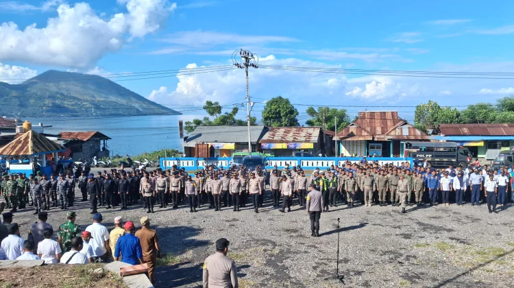 Kapolres Ende Tekankan Pendekatan Humanis dalam Penertiban Sempadan Pantai Ndao