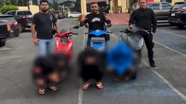 Polisi Ringkus Tiga Pelaku Pencurian HP di Manggarai