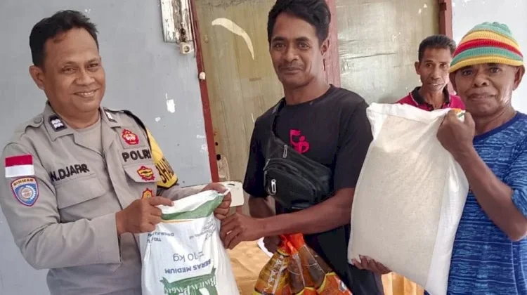 Bantuan Pangan Hadirkan Harapan Warga Beru Wairotang