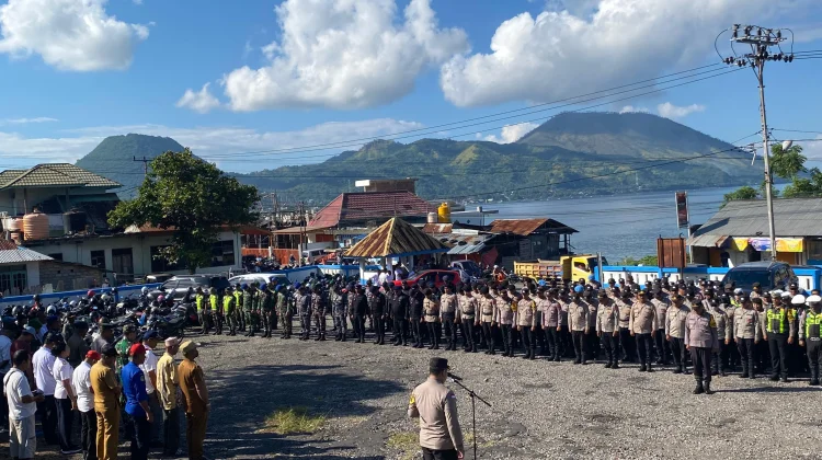 Penertiban Lapak Ndao Dikawal Ketat Aparat Gabungan