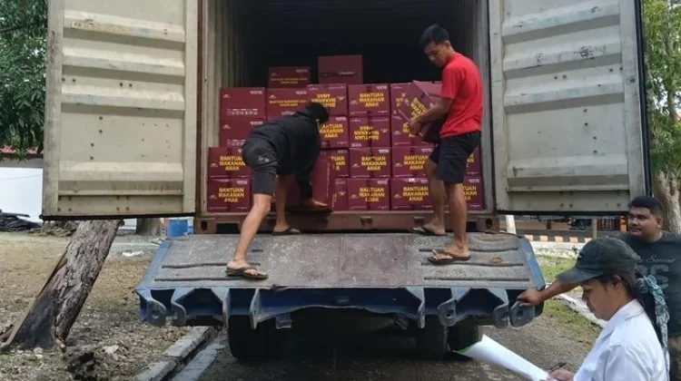 Kemensos Salurkan Bantuan untuk Korban Gempa Flores Timur