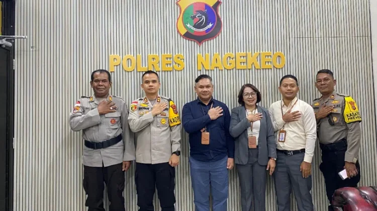 Bank NTT Cabang Mbay Jalin Sinergitas Bersama Polres Nagekeo