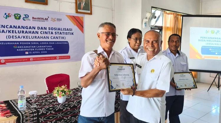 Wabup Flotim Luncurkan Program Cantik Perkuat Data Desa