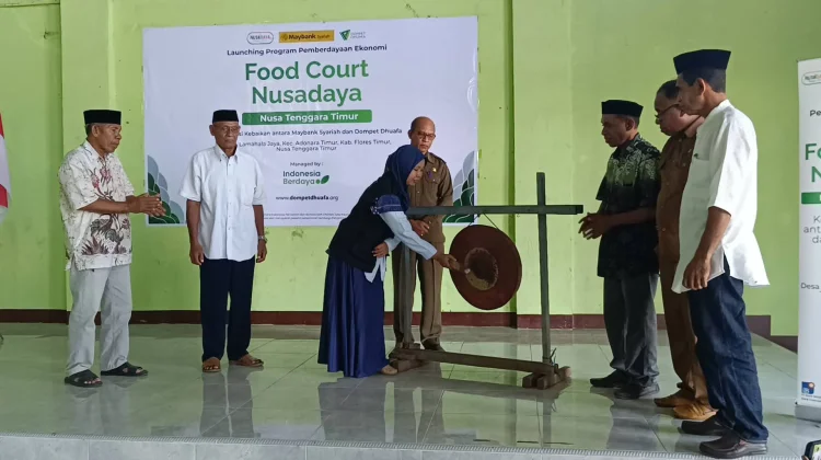 Food Court Nusadaya Diluncurkan, Dorong UMKM Flotim Tumbuh
