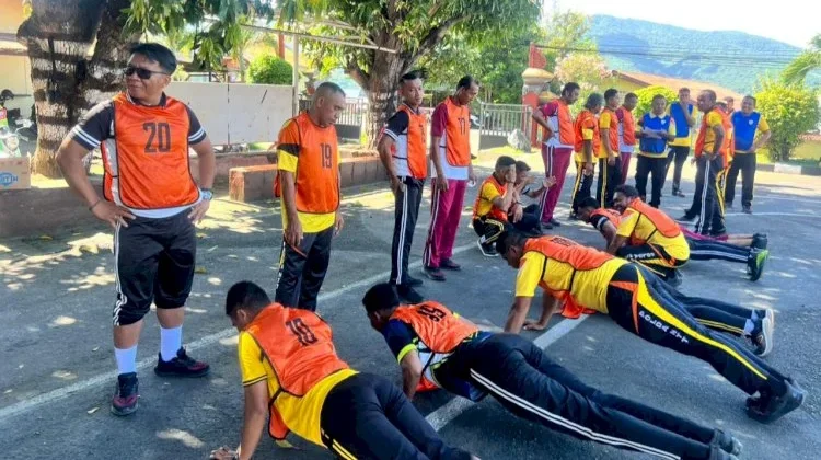 Personel Polres Flotim Ikuti Tes Kesamaptaan Berkala 2026