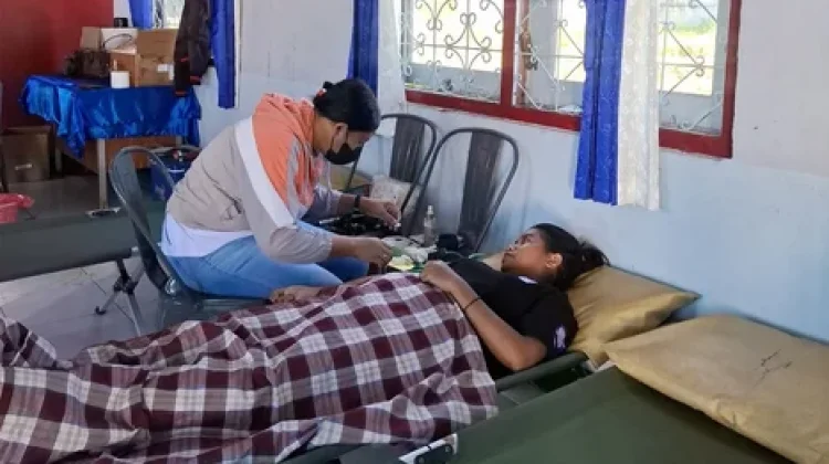 Rutan Bajawa Gelar Donor Darah dan Cek Kesehatan Gratis