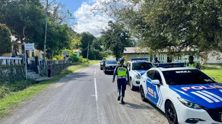 Polres Sikka Kawal Kunker Dankodaeral VII