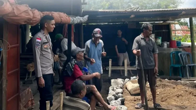 Patroli Humanis, Polisi Perkuat Keamanan Desa Beja