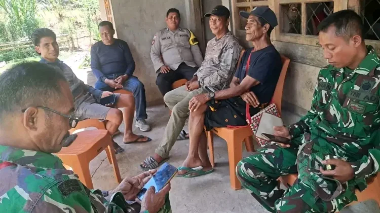 TNI–Polri Perkuat Kamtibmas di Wolomeze Kabupaten Ngada