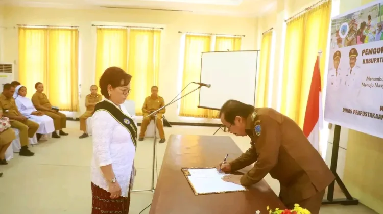 Bunda Literasi Nagekeo Dikukuhkan, Dorong Minat Baca