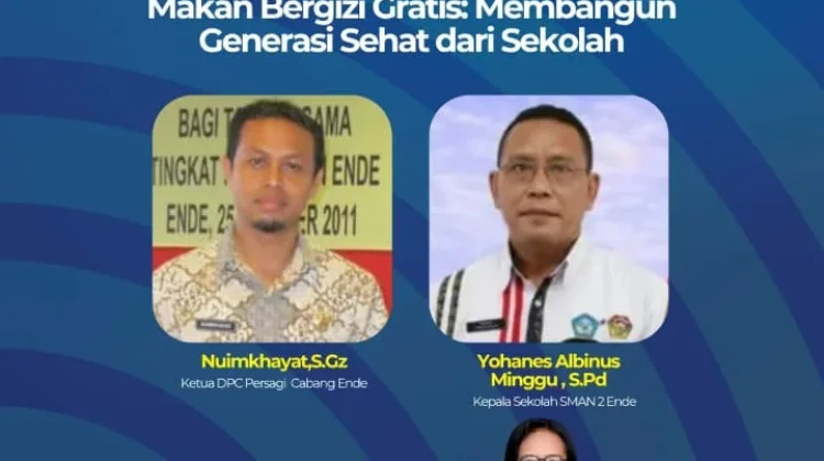 MBG SMA Negeri Dua Ende Berjalan Setahun Baik