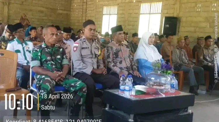 Polsek Riung Amankan Halal Bihalal dan Syukuran Gedung Baru MAN Ngada