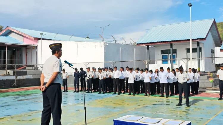 Rutan Bajawa Deklarasi Zero HALINAR Wujudkan Lingkungan Bersih