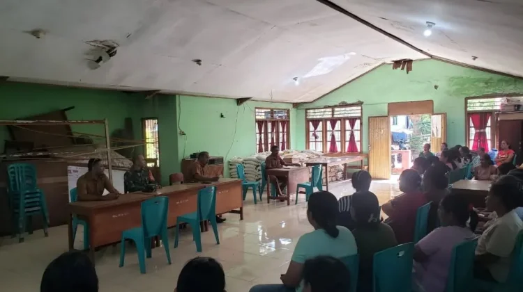 Pembagian Bantuan Pangan di Waibalun Larantuka, Distribusi Berjalan Tertib