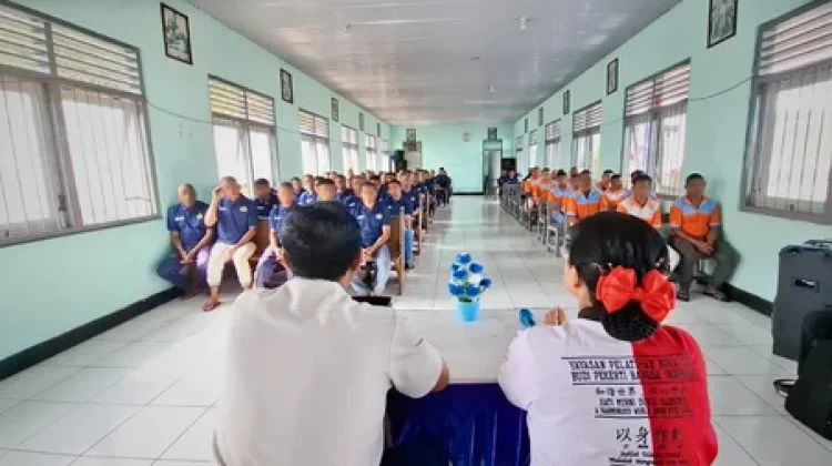 Pelatihan Karakter WBP Rutan Bajawa Libatkan Yayasan Nasional