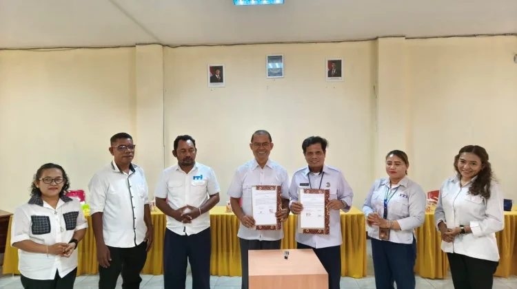 RRI Ende dan STIPAR Ende Teken PKS Penyiaran Informasi