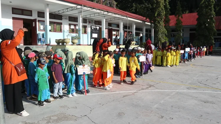 Sepak Bola Mini PAUD Ende Selatan, Cara Seru Latih Motorik dan Percaya Diri Anak