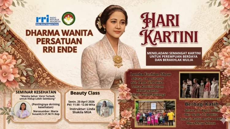 DWP RRI Ende Gelar Rangkaian Kegiatan Hari Kartini 2026