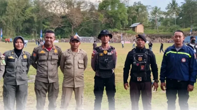 Polres Ngada Amankan Turnamen Bowali Cup I 2026, Berjalan Aman dan Kondusif