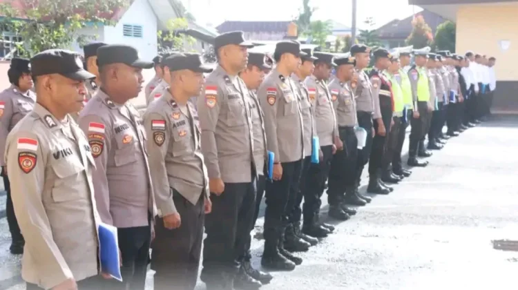 Wakapolres Ngada Tekankan Kedisiplinan dan Pelaksanaan Tugas Sesuai Tupoksi