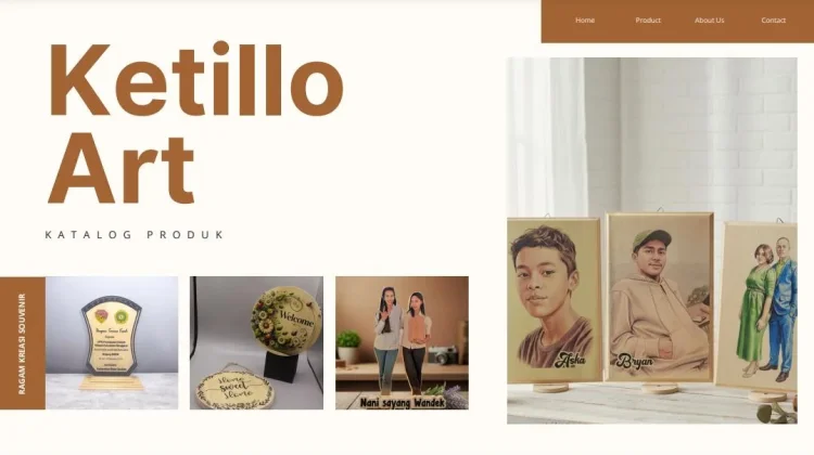 Ketillo Art Ruteng Sulap Limbah Kayu Jadi Produk Ekspor yang Bernilai Estetika