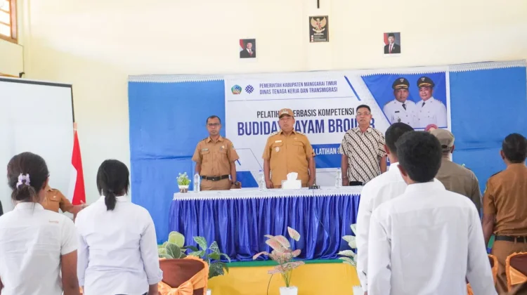 Pemerintah Kabupaten Manggarai Timur Gelar Pelatihan Kerja Berbasis Kompetensi