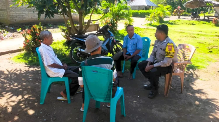 Polres Flotim Perkuat Kamtibmas lewat Sambang Warga