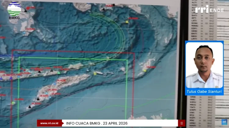 Prakiraan Cuaca NTT Kamis Berpotensi Hujan Petir