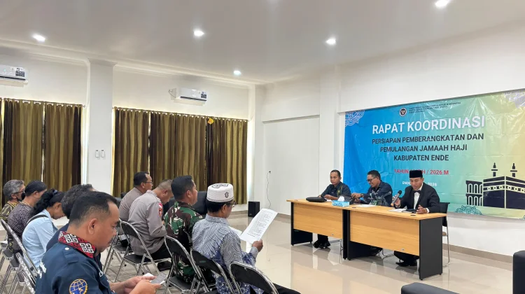 Pemkab Ende Matangkan Persiapan Pemberangkatan Jamaah Haji