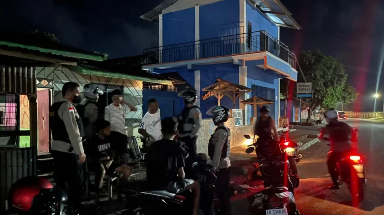Polres Ende Intensifkan Patroli Malam Kota