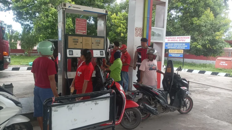 Sat Samapta Polres Ende Patroli BBM, Stok Dipastikan Aman
