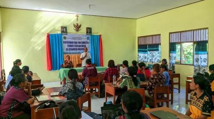 Kemenag Nagekeo Perkuat Mutu Evaluasi Melalui Soal UAS Terstandar Bagi Guru