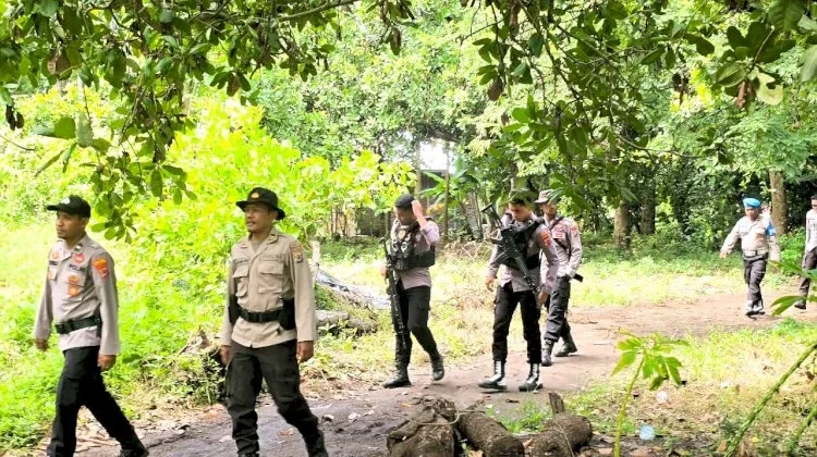 Polisi Patroli Pasca Bentrok, Situasi Adonara Kondusif