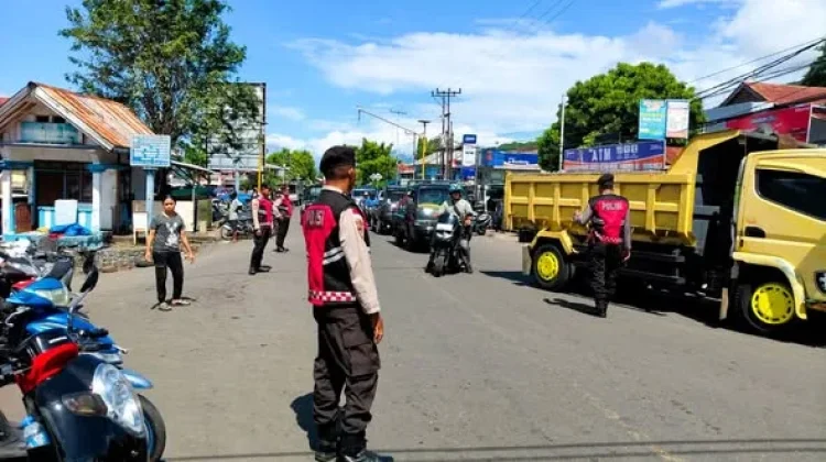 Patroli Presisi Intensif, Kota Larantuka Tetap Kondusif