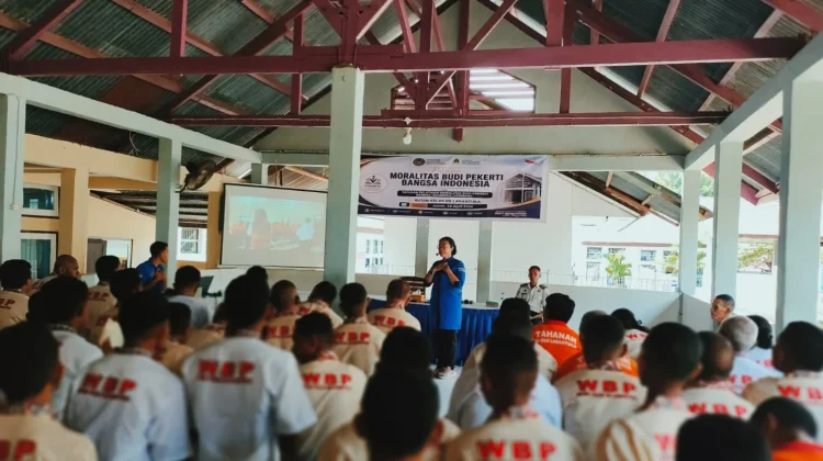 Pelatihan Moralitas Warga Binaan Rutan Larantuka Berlangsung Antusias