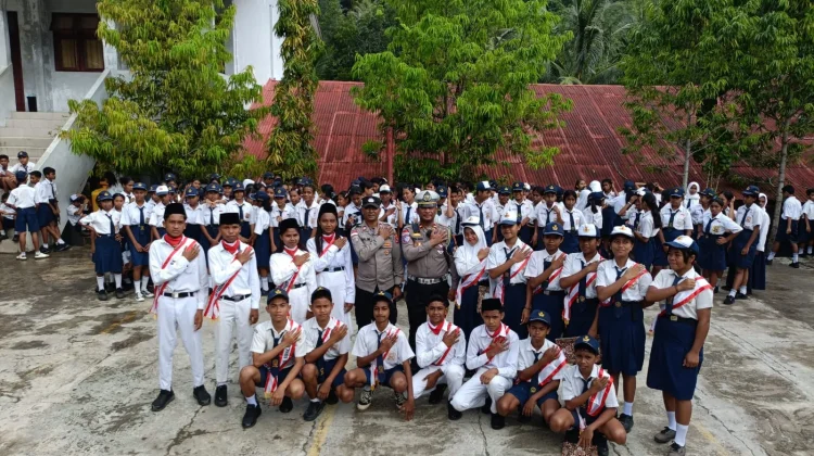 Police Goes to School, Satlantas Polres Ende Edukasi Siswa SMPN 2 Ende Selatan