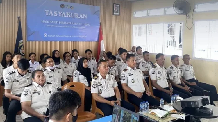Tasyukuran HBP ke-62, Rutan Larantuka Perkuat Kebersamaan