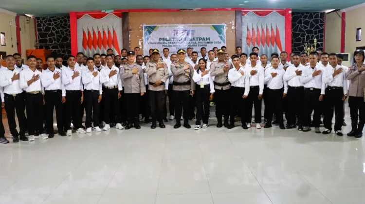 Kapolres Flores Timur Buka Pelatihan Satpam Gada Pratama 2026
