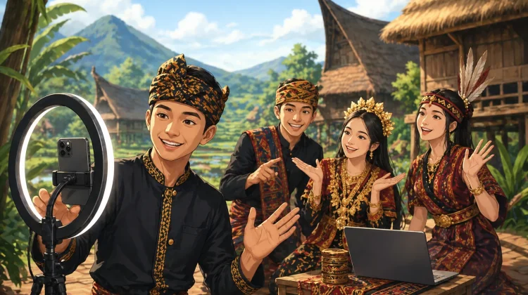 Tren Digital Tekan Minat Anak Muda pada Budaya