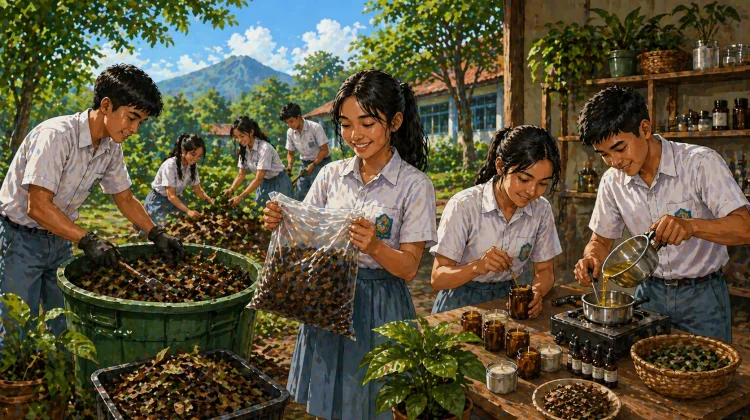 Green Generation Ciptakan Peluang Usaha Siswa